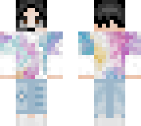 tye-dye outfit boy