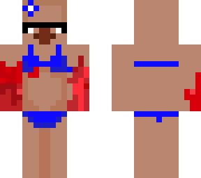 villager with blood