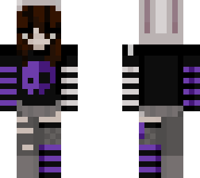 (edited) purple goth <3
