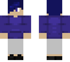 blue boy w/ bangs and nike (updated)