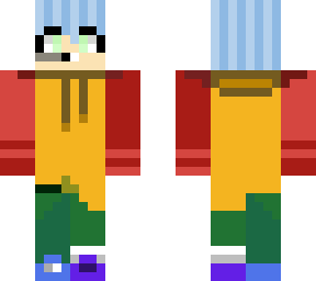 blue gamer boy