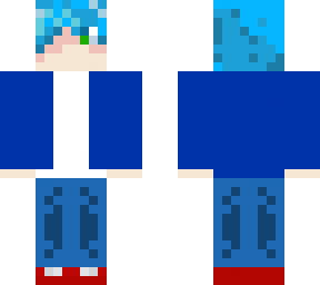 blue hair