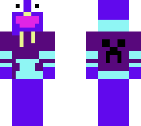 blue man