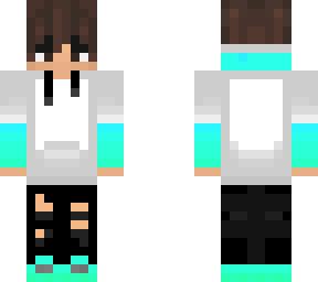 boy with gradient sleeves
