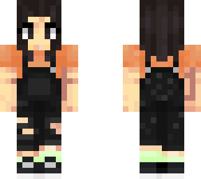 cyann black ripped overall