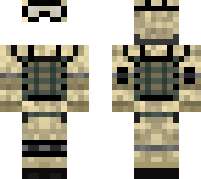 desert soldier template