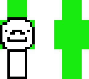 dream skin with a mustache