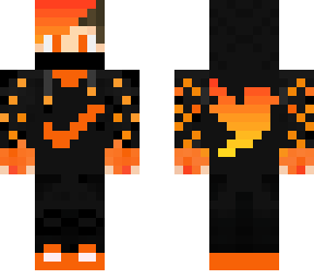 fire gamer | Minecraft Skin