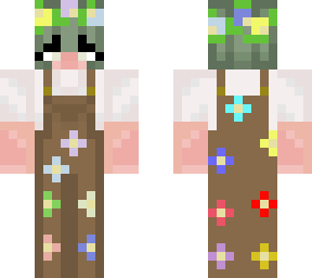 flower overalls