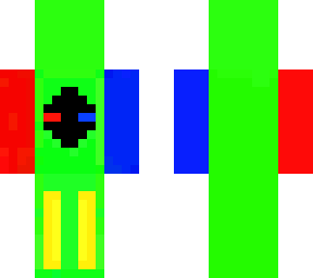 green face