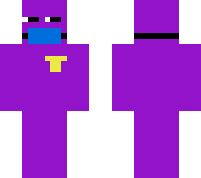 hombre morado con mascarilla
