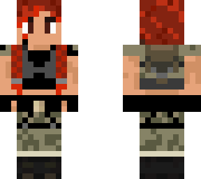 lara croft redhead