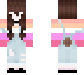 lesbean pride overalls
