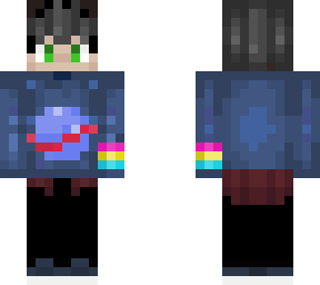 nasa boy with pan flag