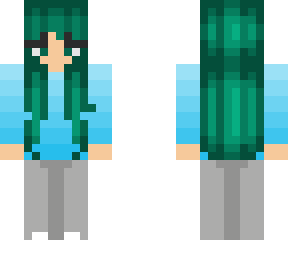 ombre blue (no shadeing)