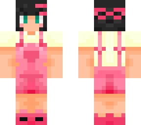 pink bow kid