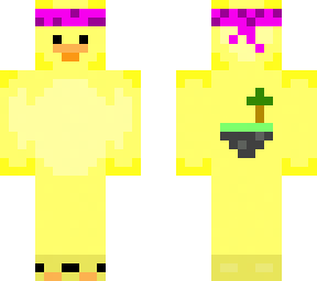 pink headband duck