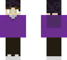 purple hoodie boy