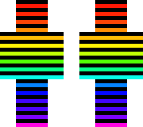 rainbow hoop