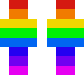 rainbow skin