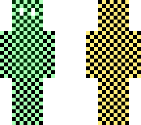 random checkered skin