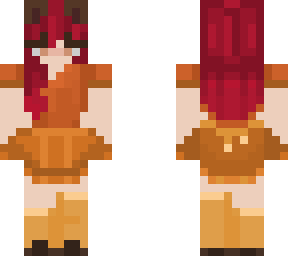 red hair edit of mads1094 little bear fairy girl