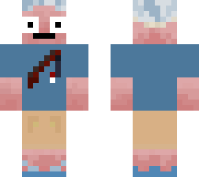 sun burnt fisherman
