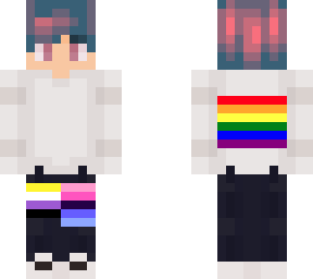 this is my pride skin that i never uploaded [pinxapplx made my original skin]