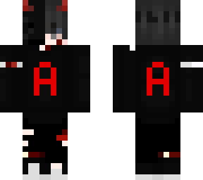 a pro le boss red devil a letter cool looking skin tested