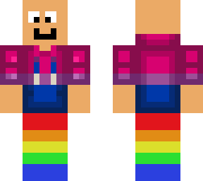 bi flag+pride flag