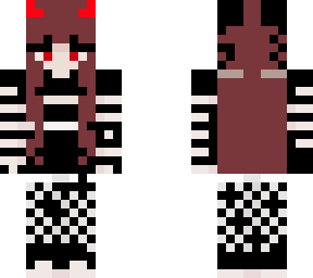 black vampire demon girl