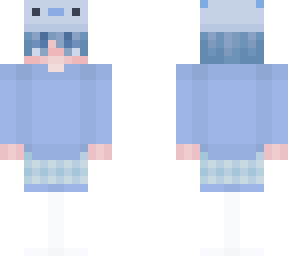 blue axolotl boy