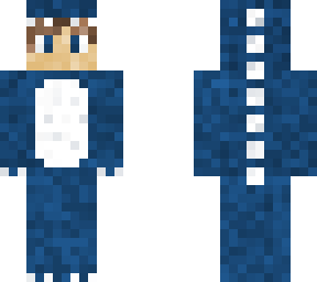 blue dinosaur onesie