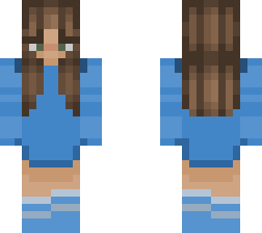 blue girl :0