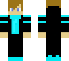 blue hoodie boy