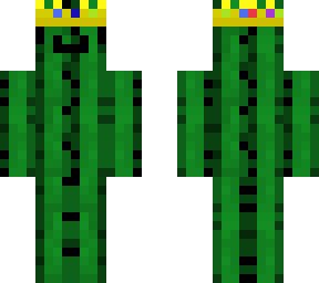 cactus with techno crown