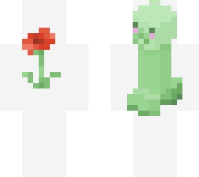 creeper finds a poppy
