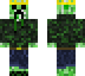creeper king in hoodie