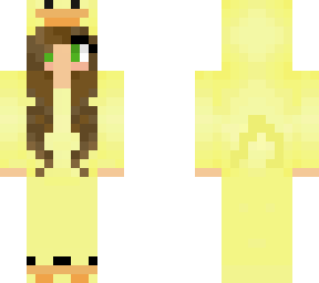 duck onesie brunette
