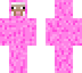 fuzzy pink sheep