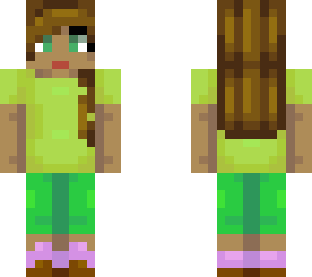 girl in green redo