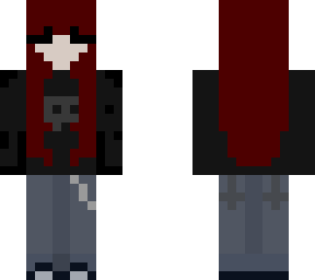 grunge skull
