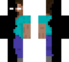 herobrine (half black)