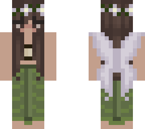 hippie chick w/ fairy wings