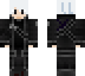 kirito with white hair