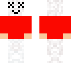 marshmello with red jacket