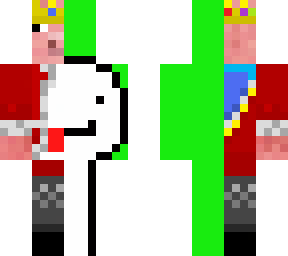 mix skin (dream and technoblade