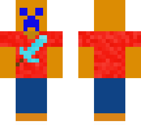 my best minecraft skin (without hoodie)