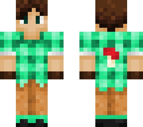 my minecraft skin as a human