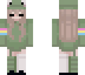 pan frog girl